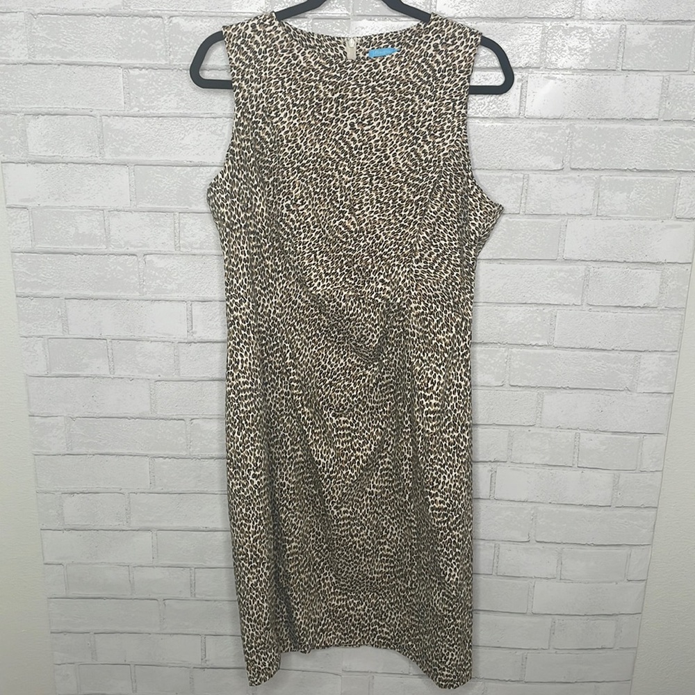 NWT J. McLaughlin Anne Sleeveless Animal Print Dress - Picture 3 of 13